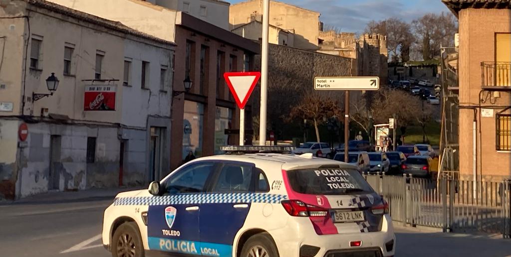 Imagen de archivo de un coche patrulla de la Policía Local de Toledo