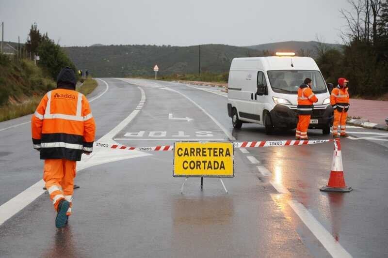 Carretera cortada (Archivo)