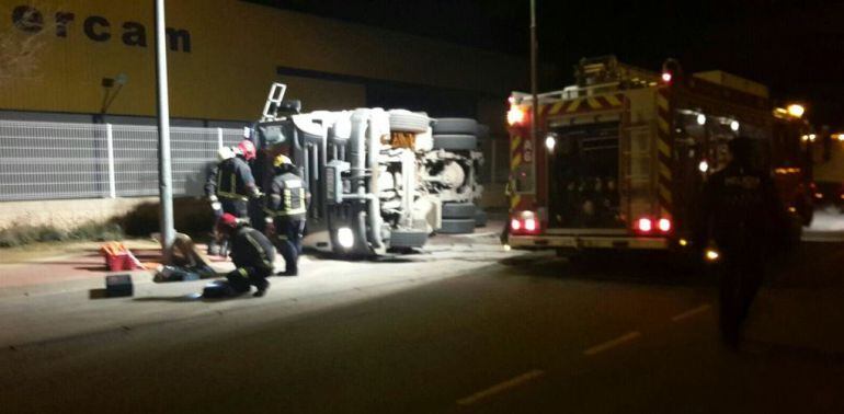 Imágenes del accidente