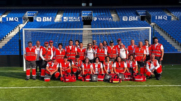 José Andres Illanas, director de Salud y Socorro de Cruz Roja, sobre el dispositivo para la Final