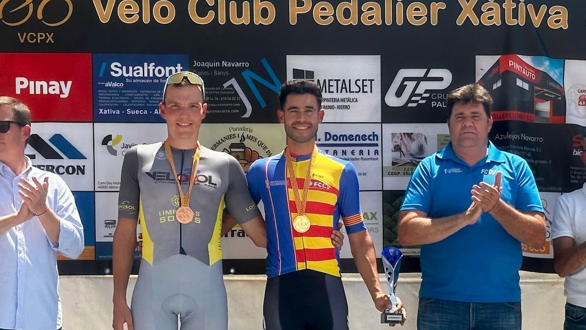 Sergio Verdú hace historia con su tercer título autonómico consecutivo en contrarreloj