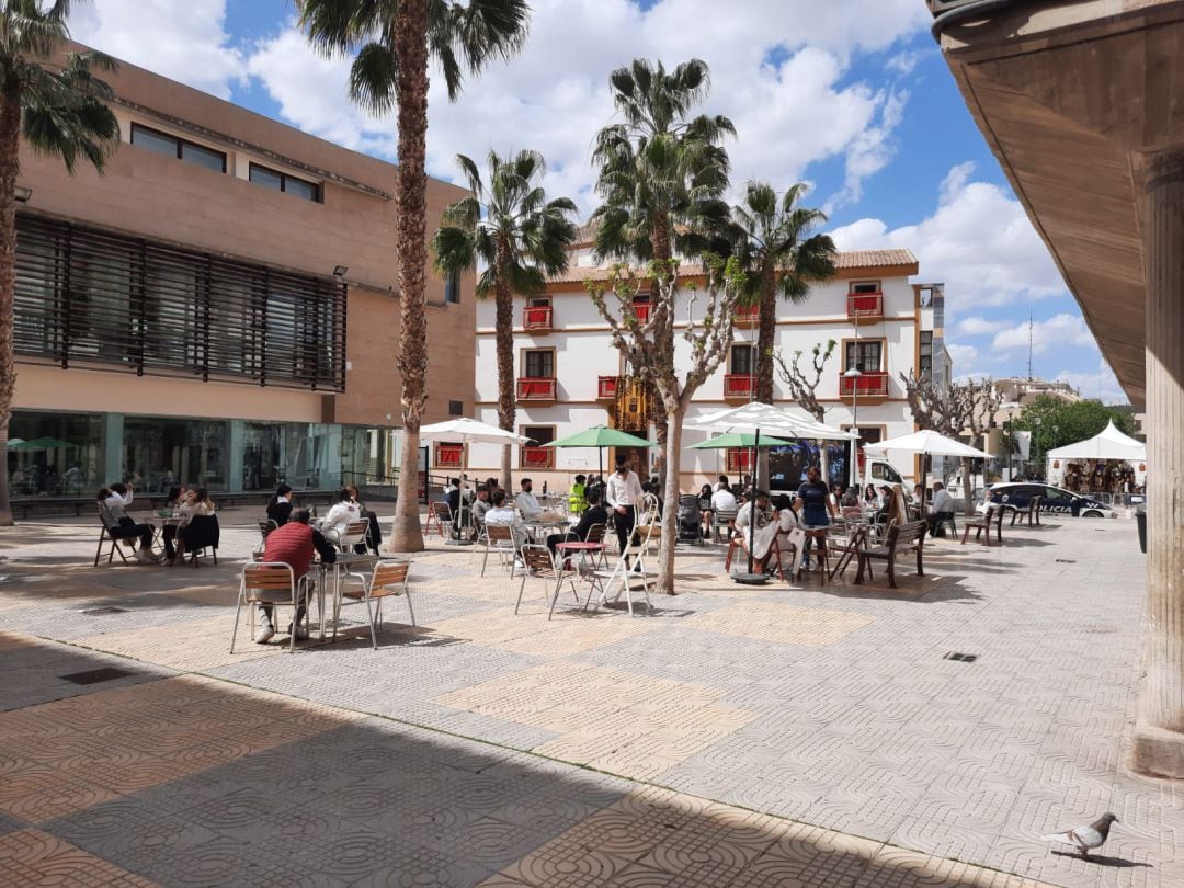 Terrazas en Plaza Real