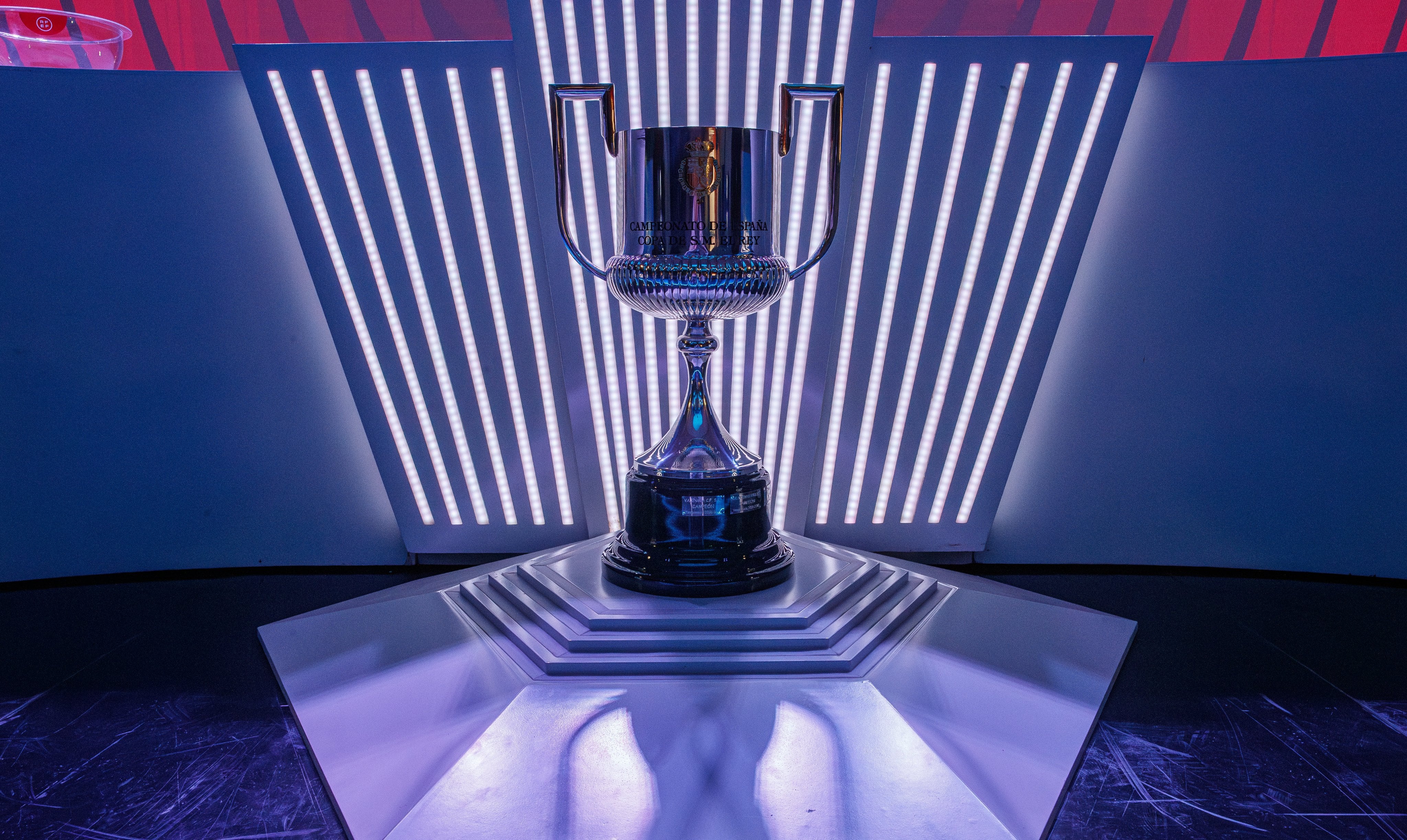Imagen de archivo del trofeo de la Copa del Rey