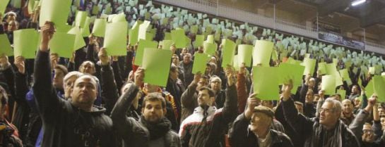 Asamblea organizada por Salvo