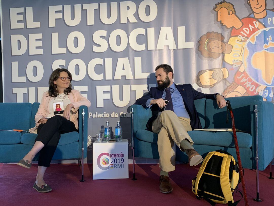 La vicepresidenta Mónica Oltra ha participado este sábado en la convención &quot;El futuro de los social (lo social tiene futuro)&quot;, organizada por el Comité Español de Representantes de Personas con Discapacidad (Cermi)