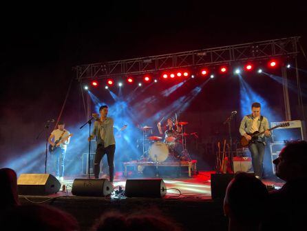 Roswell durante una reciente actuación