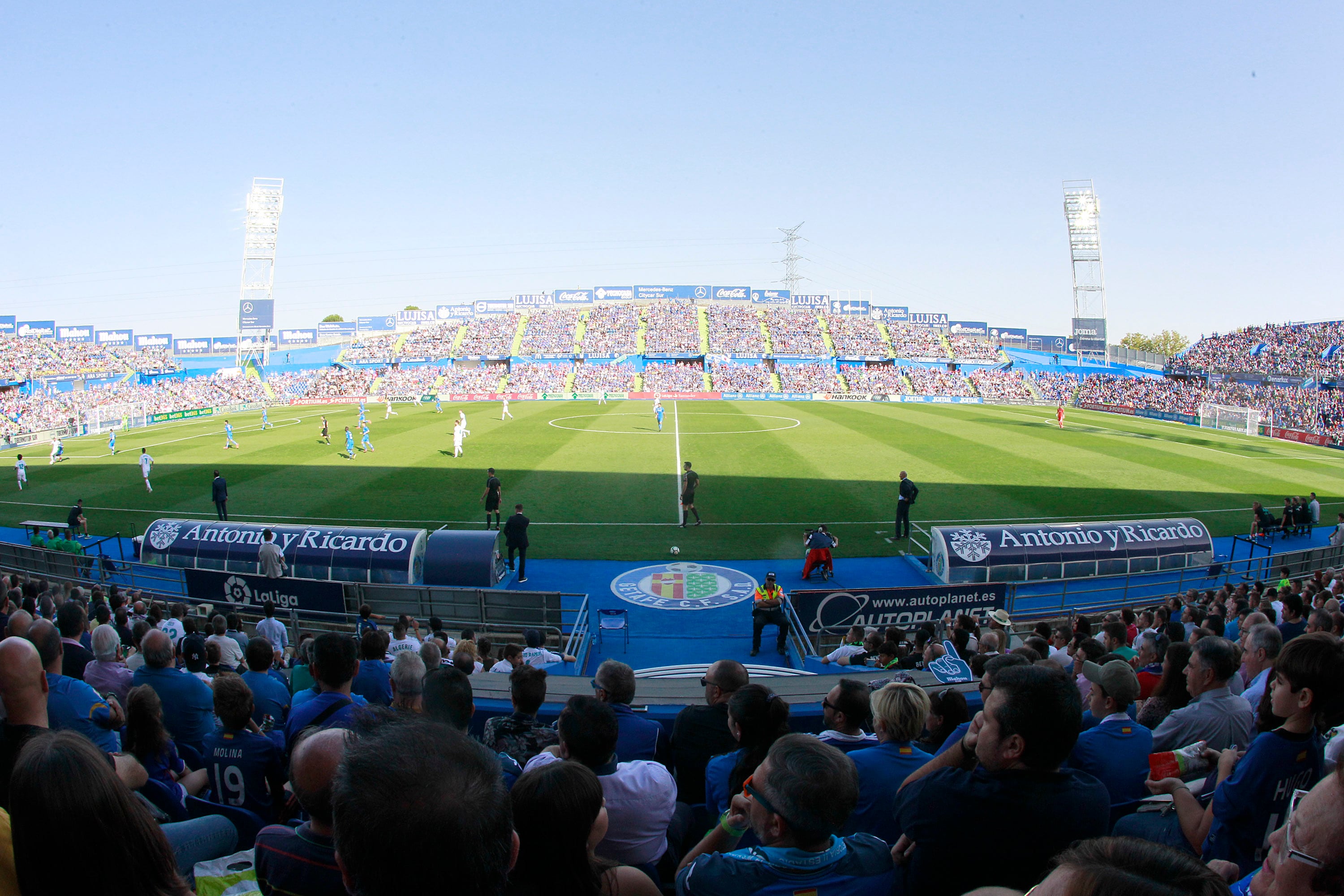 Imagen del Coliseum del Getafe CF