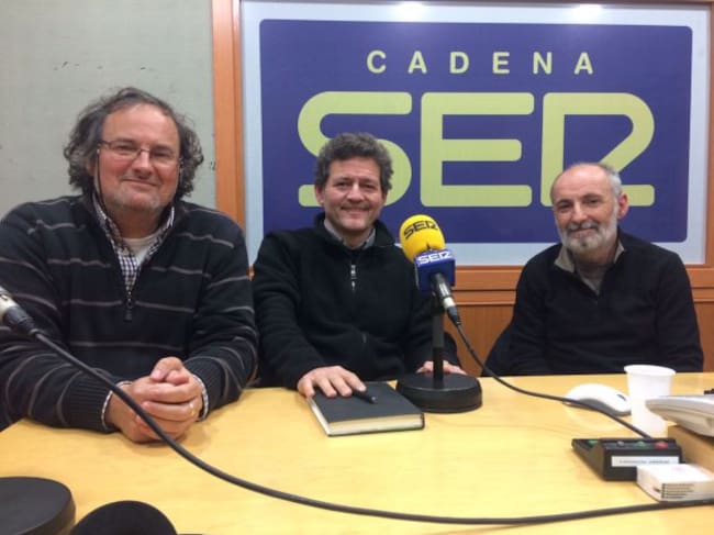 Pedro Pascual, Rafael Obrero y Bartolomé Olivares, los responsables de esta retrospectiva de la "Letro"