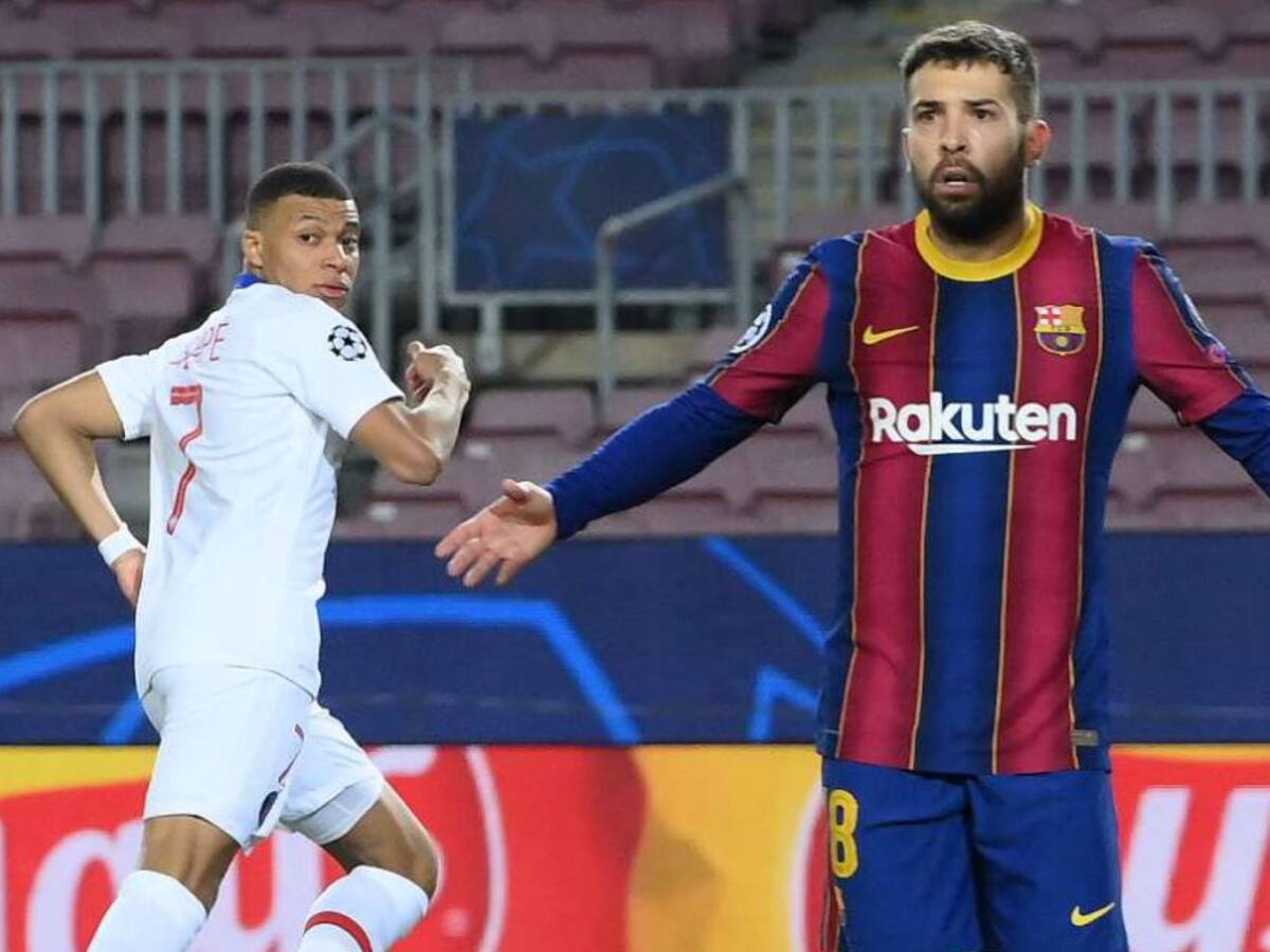 "En la calle yo te mato": Mbappé se dirige en perfecto castellano a Jordi Alba