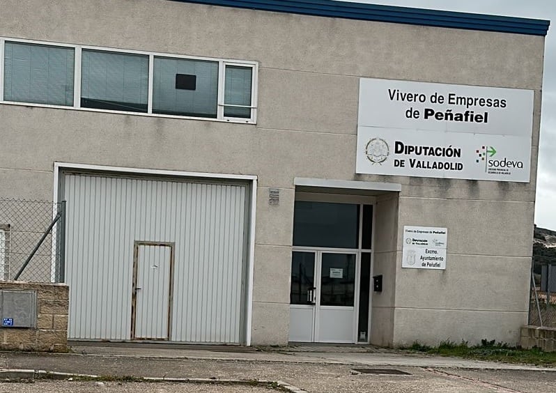 La fachada de la nueva oficina de Aempe