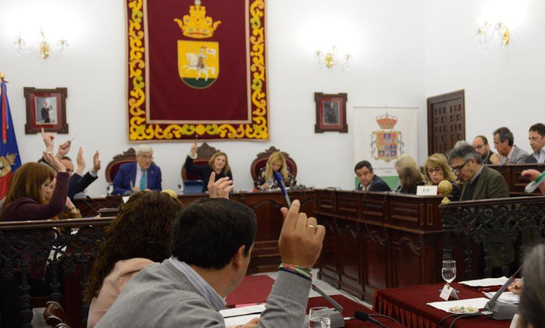 Pleno de la Diputación en Medina Sidonia