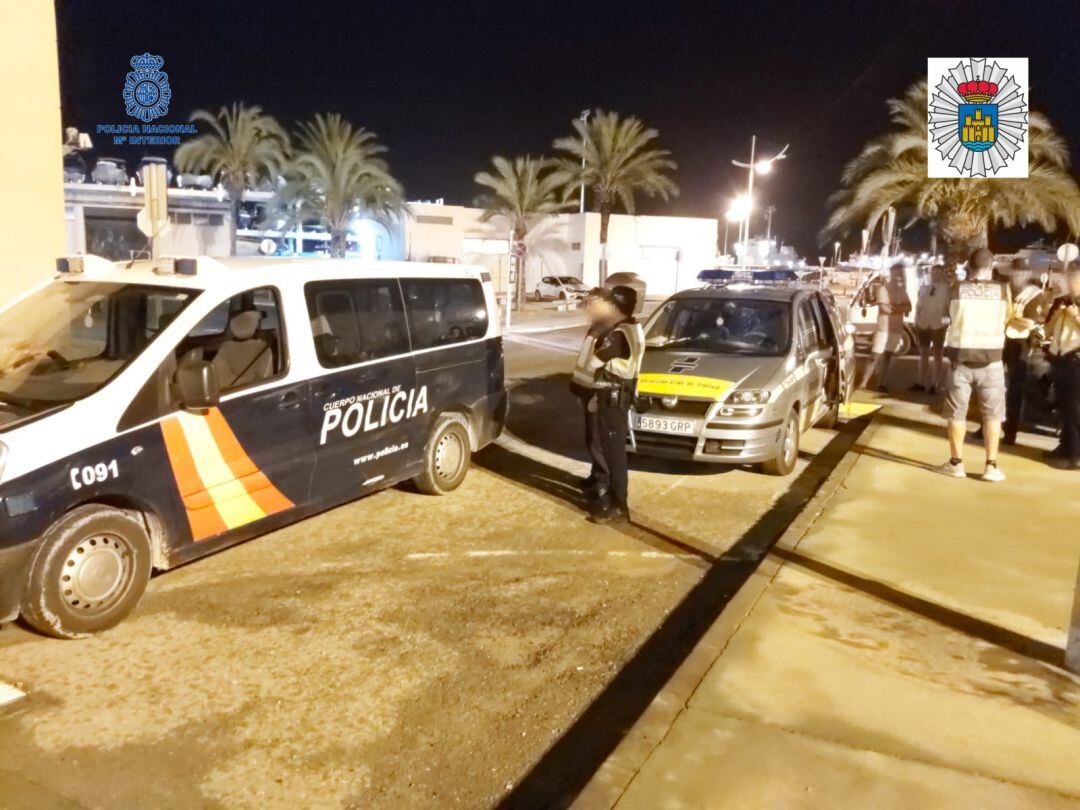 Imagen de archivo de un control policial