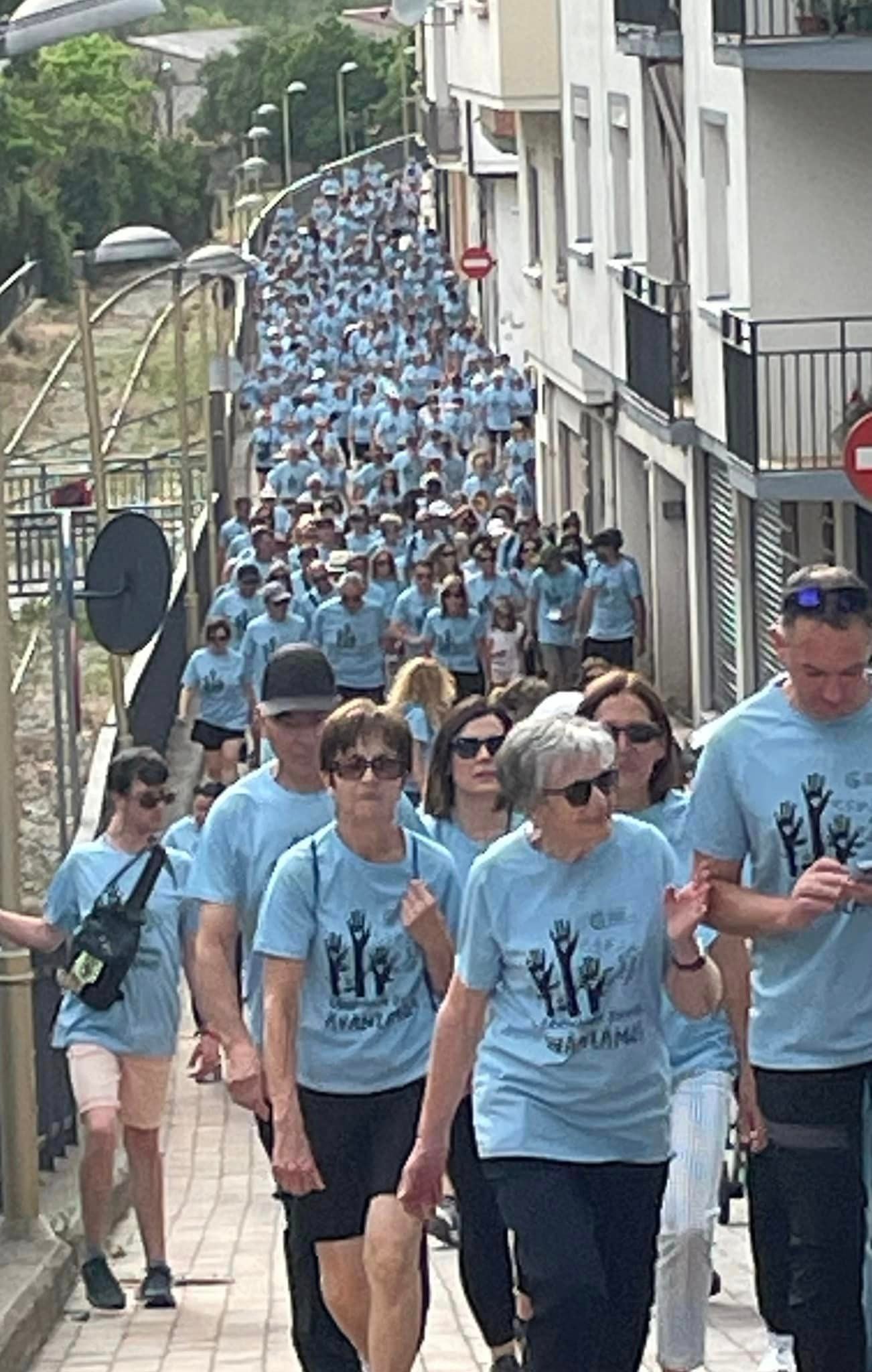 X Marcha Contra el Cáncer y Por la Vida en Sabiñánigo