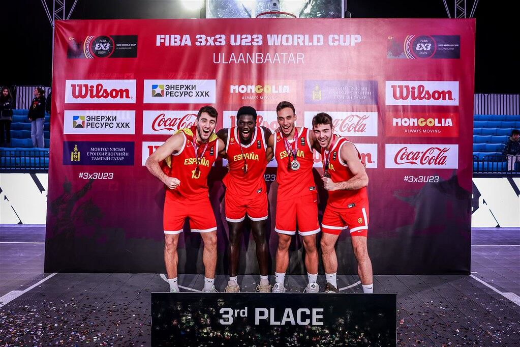 Pablo González Longarela i els seus companys van aconseguir la medalla de bronze al Mundial.