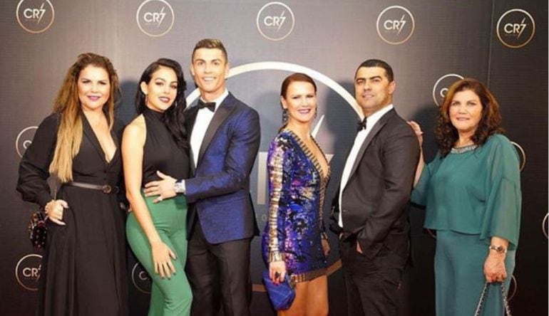 Cristiano, con los suyos en la Gala CR7