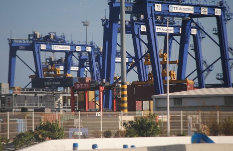 Terminal de TTIA en el puerto de Algeciras