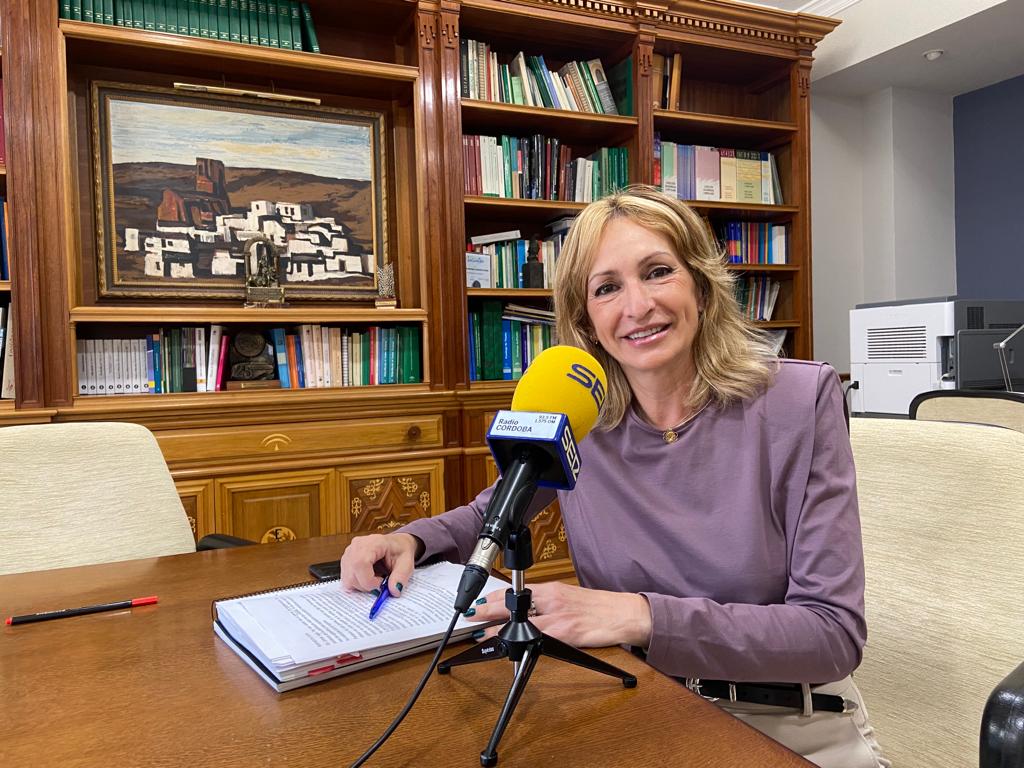 La delegada territorial de Educación en Córdoba, Inmaculada Troncoso