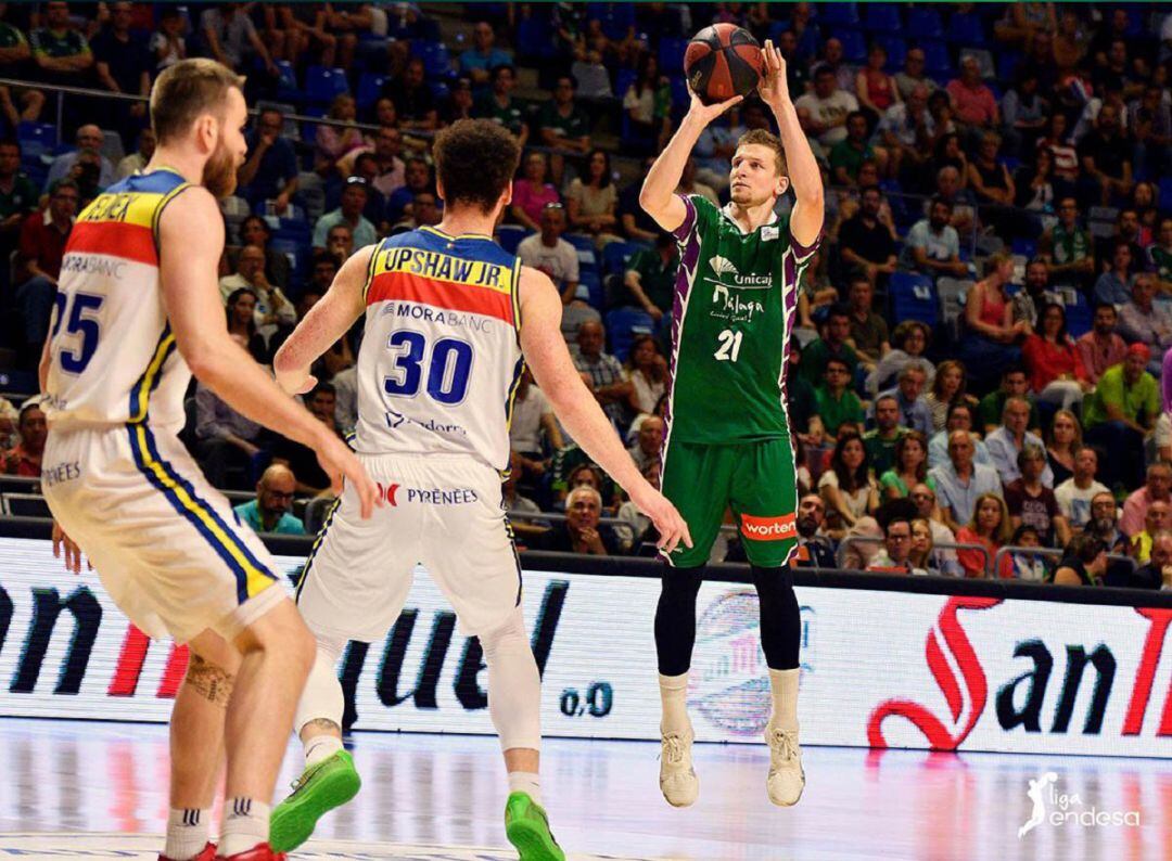 El Morabanc Andorra rep dissabte l'Unicaja de Màlaga al Poliesportiu.