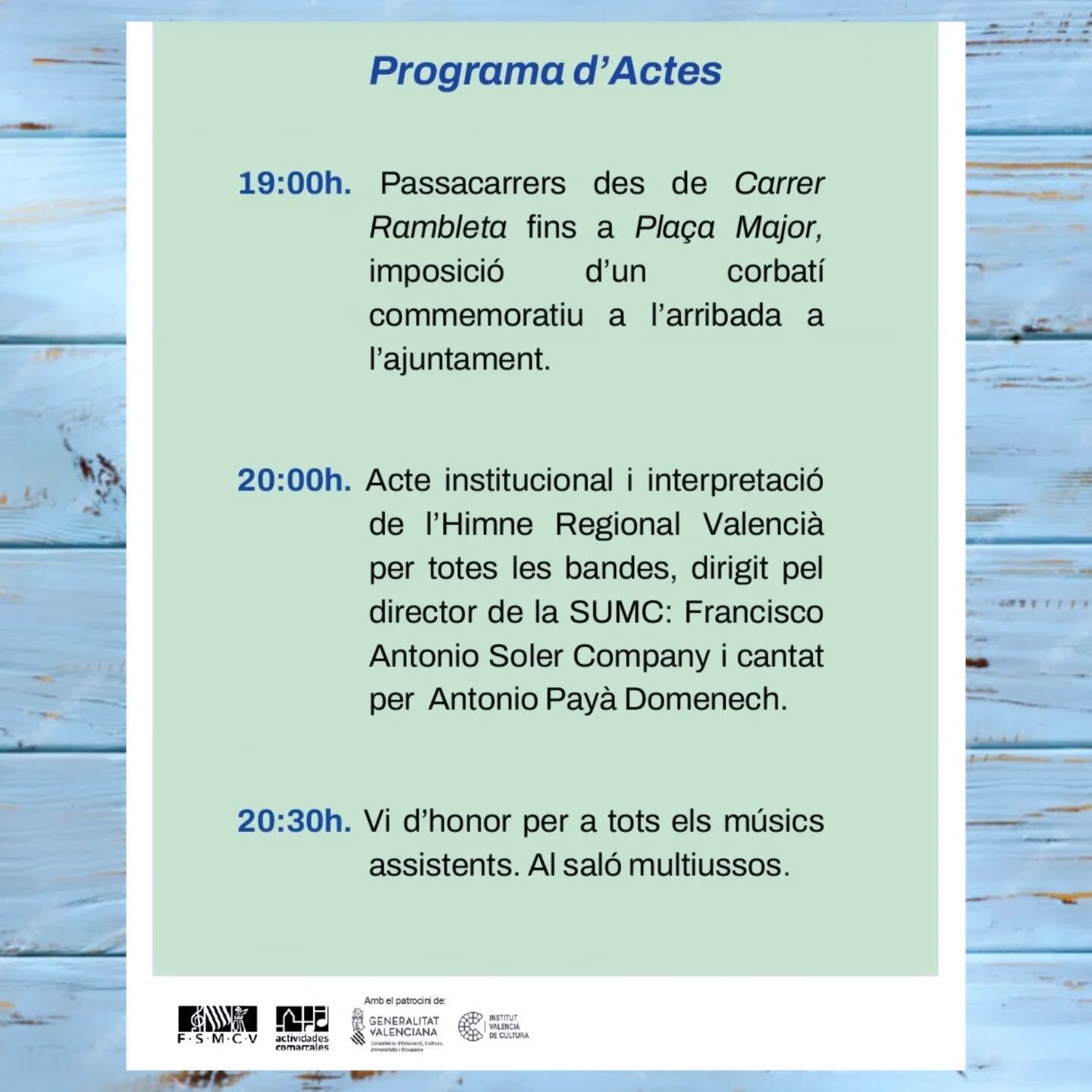 Trobada de bandas en Cañada