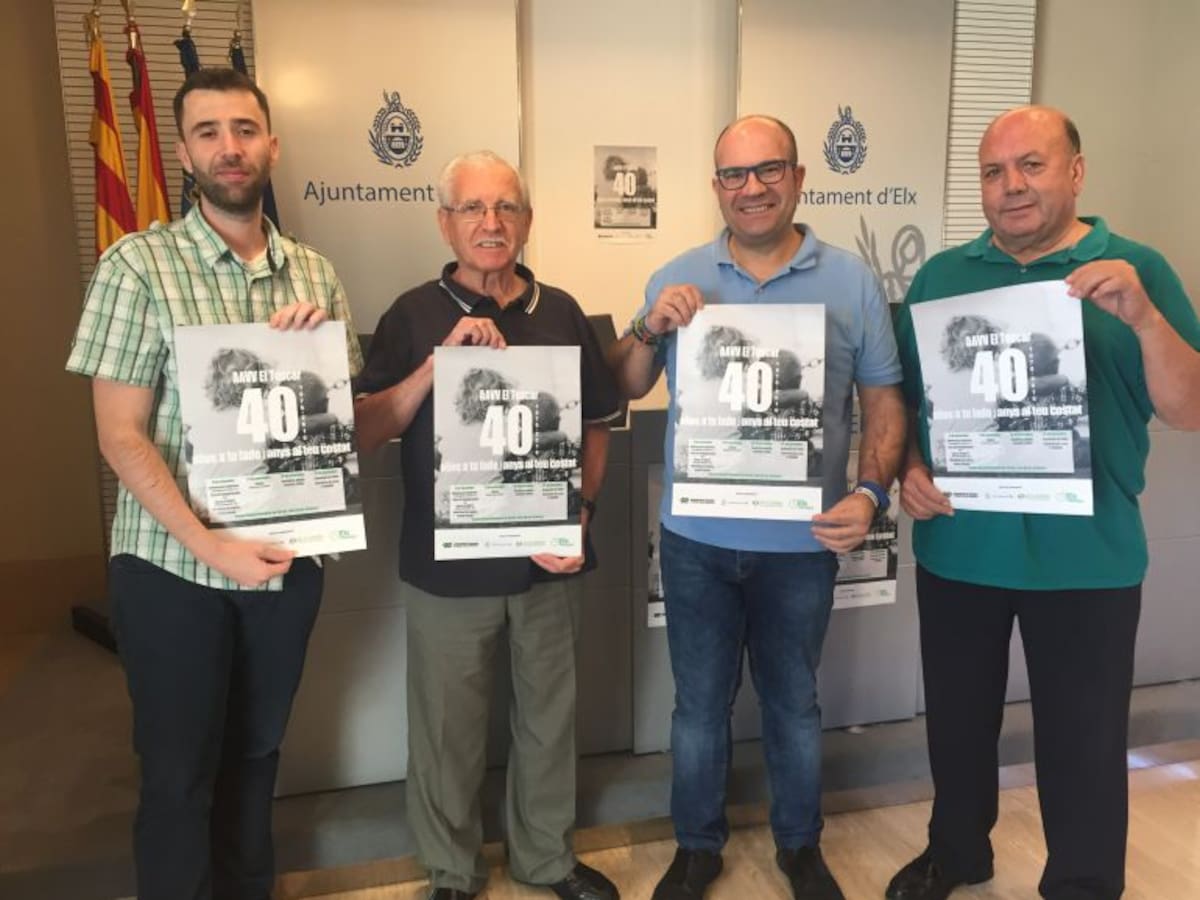 Actividades para celebrar los 40 años de la Asociación de Vecinos de El Toscar