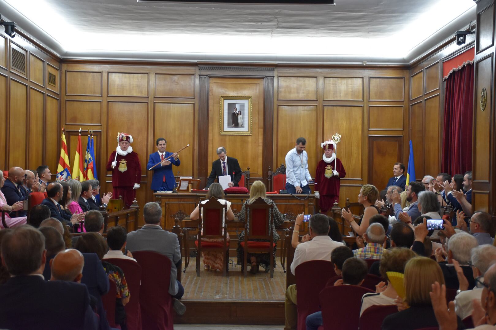 Antonio Francés, recién investido alcalde de Alcoy