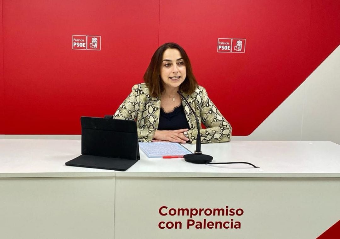 Miriam Andrés, secretaria general del PSOE en Palencia