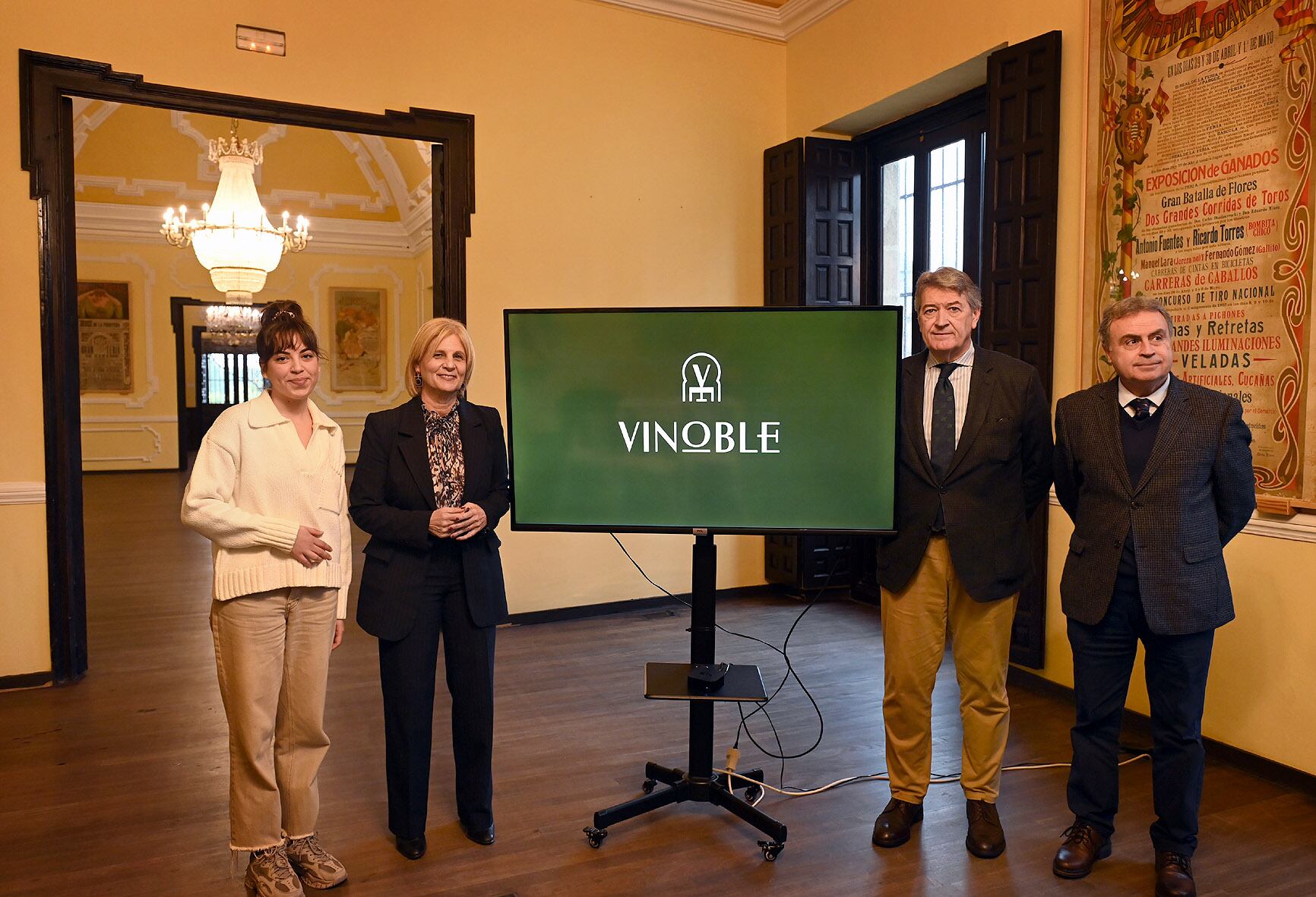 Presentación del nuevo logo de Vinoble