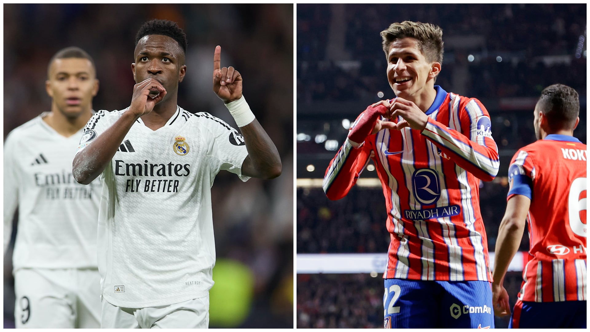 Real Madrid y Atlético se enfrentan en un duelo directo por el liderato de LaLiga