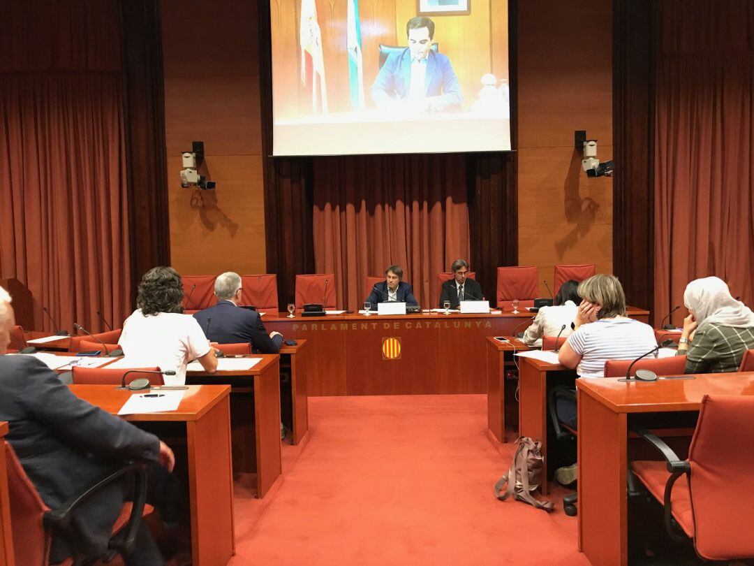 L'exsecretari d'Estat de Seguretat José Antonio Nieto al Parlament