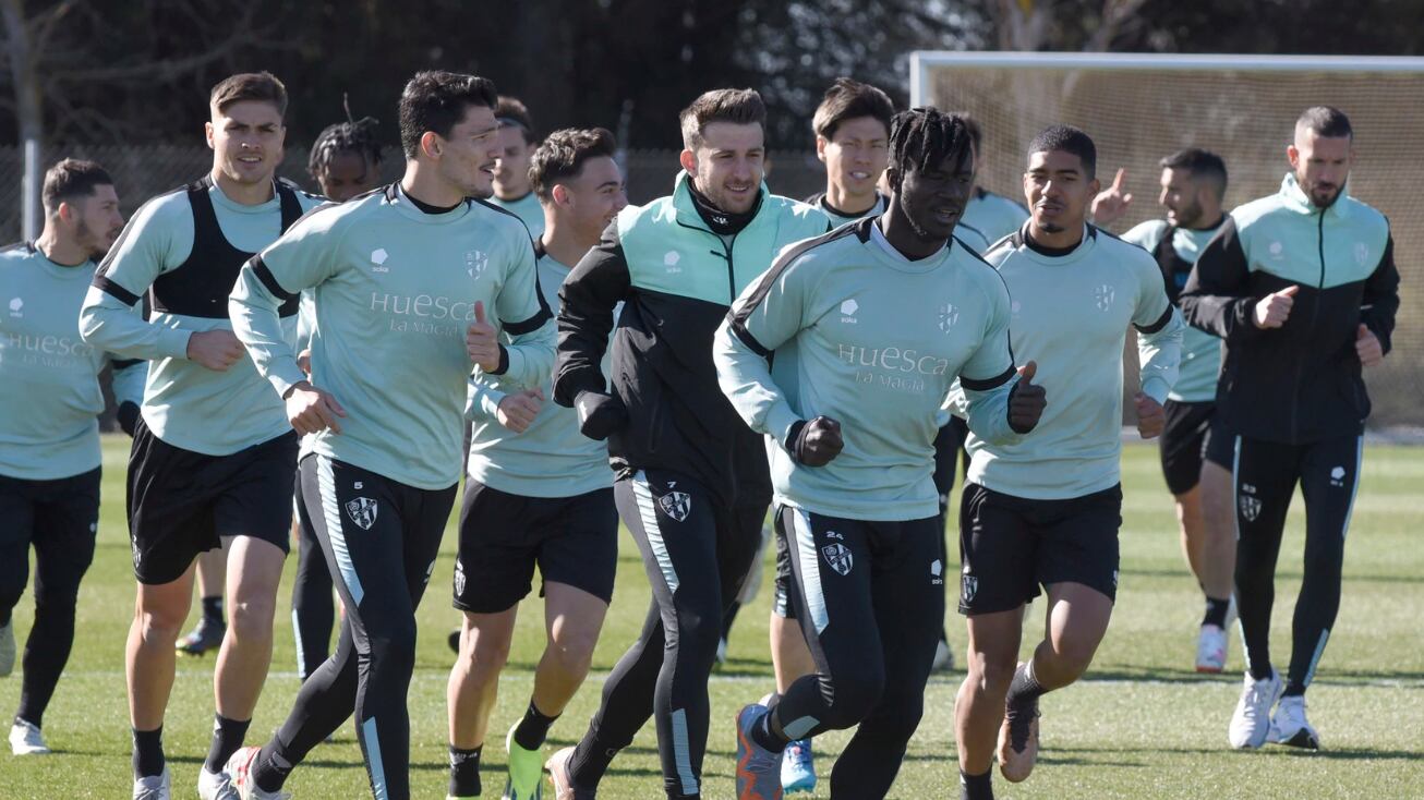 La SD Huesca vuelve este martes a los entrenamientos