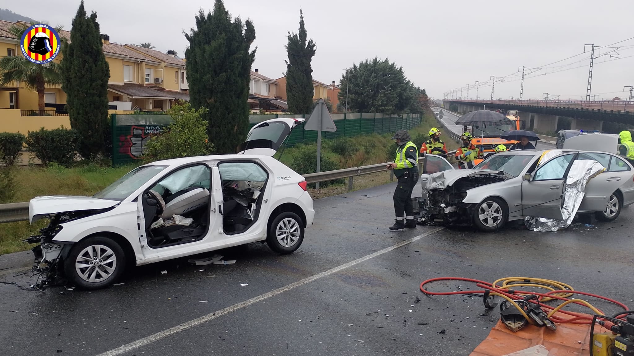 Accidente de esta mañana en Novetlè