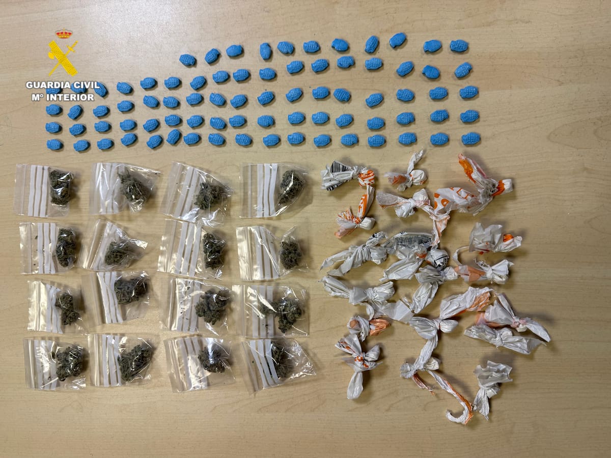 Detenido un joven acusado de tráfico de drogas en Segorbe