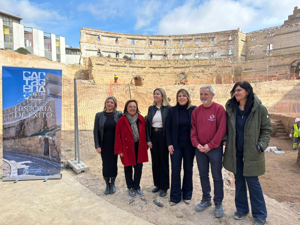 Cartagena Puerto de Culturas celebra su 25 aniversario con la apertura del Anfiteatro Romano