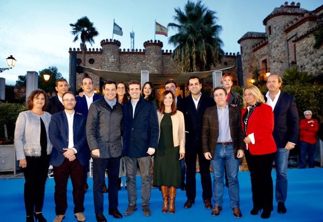 Candidatura del PP de Jaén a las elecciones autonómicas.