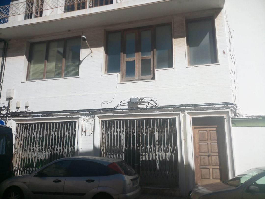 Edificio en el que se ubicará el albergue en la zona de la Villa Vieja.