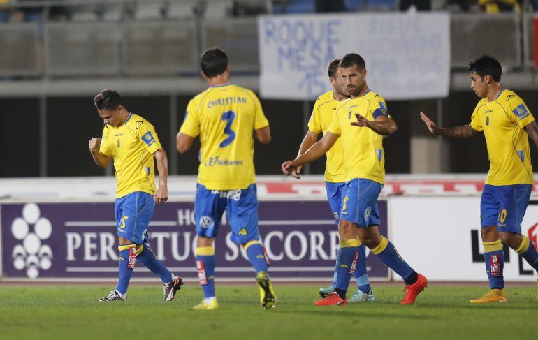 01/11/14 PARTIDO SEGUNDA DIVISION A UD LAS PALMAS - ALBACETE
GOL ROQUE ALEGRIA