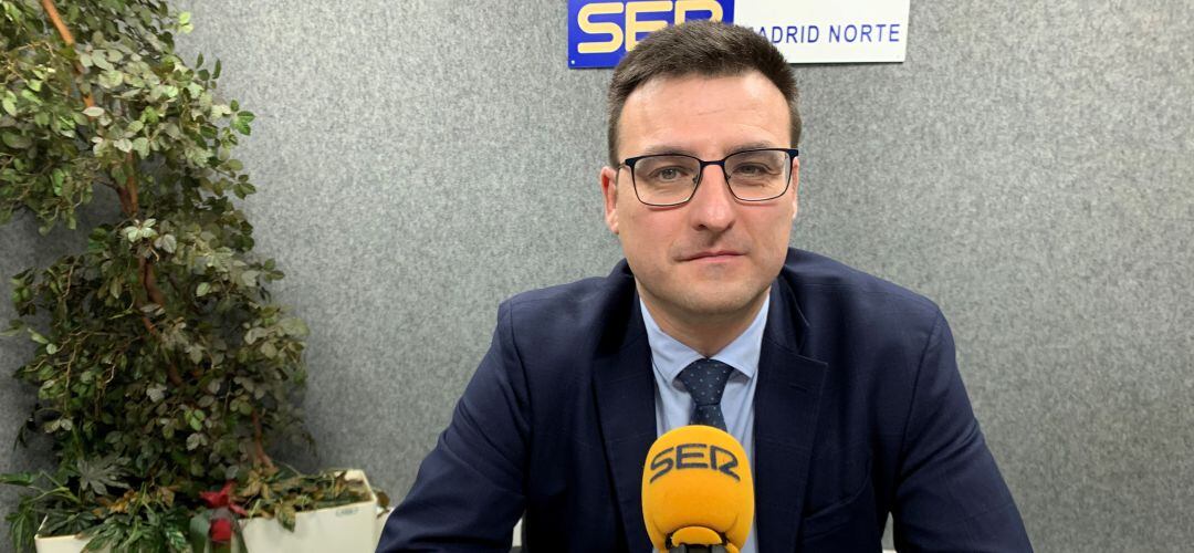 Miguel Ángel Arranz, vicealcalde de Alcobendas en los estudios de SER Madrid Norte