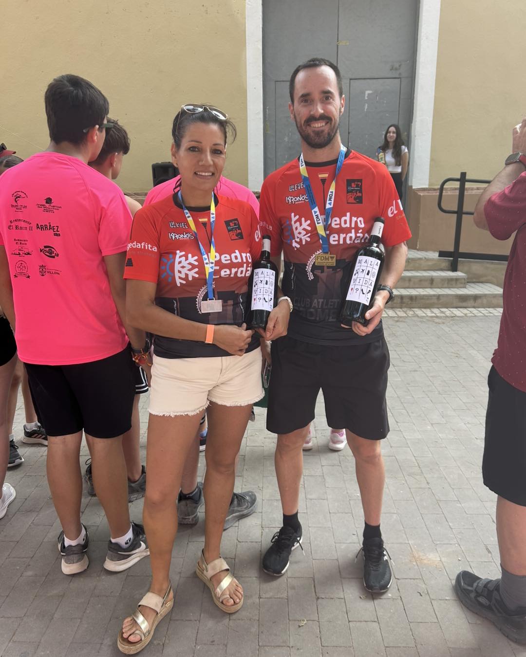 Los ganadores de la carrera