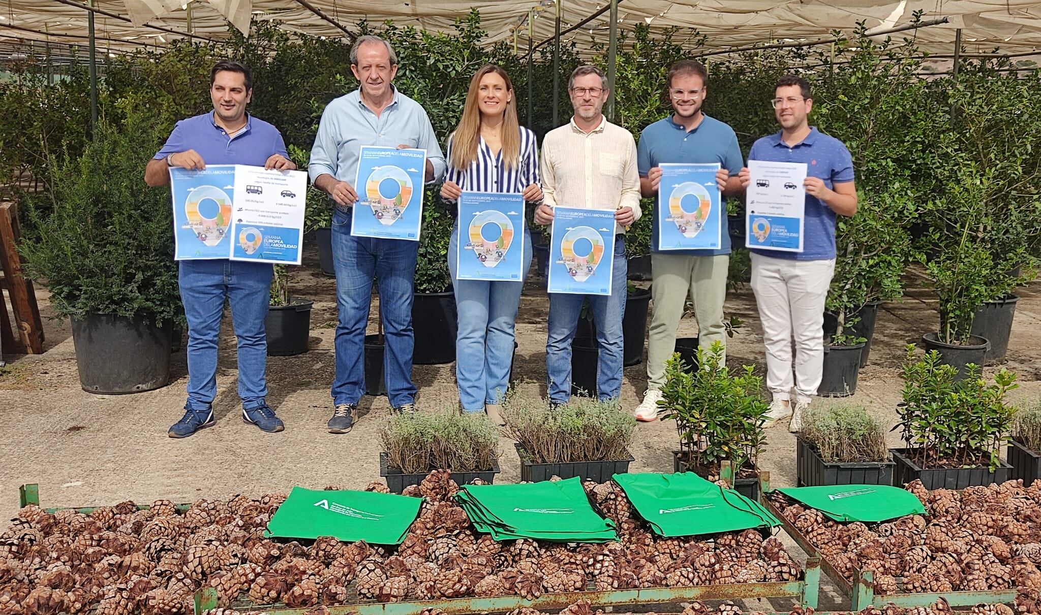 Presentación de la campaña de plantación de árboles incluida en la Semana Europea de la Movilidad