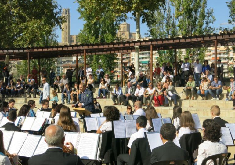 La Banda Municipal de Música ha ofert un concert a la celebració dels 150 anys del parC.