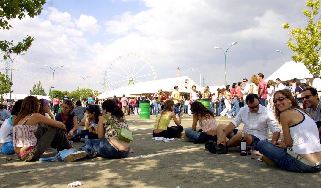 Casetas regionales durante las fiestas de Valladolid