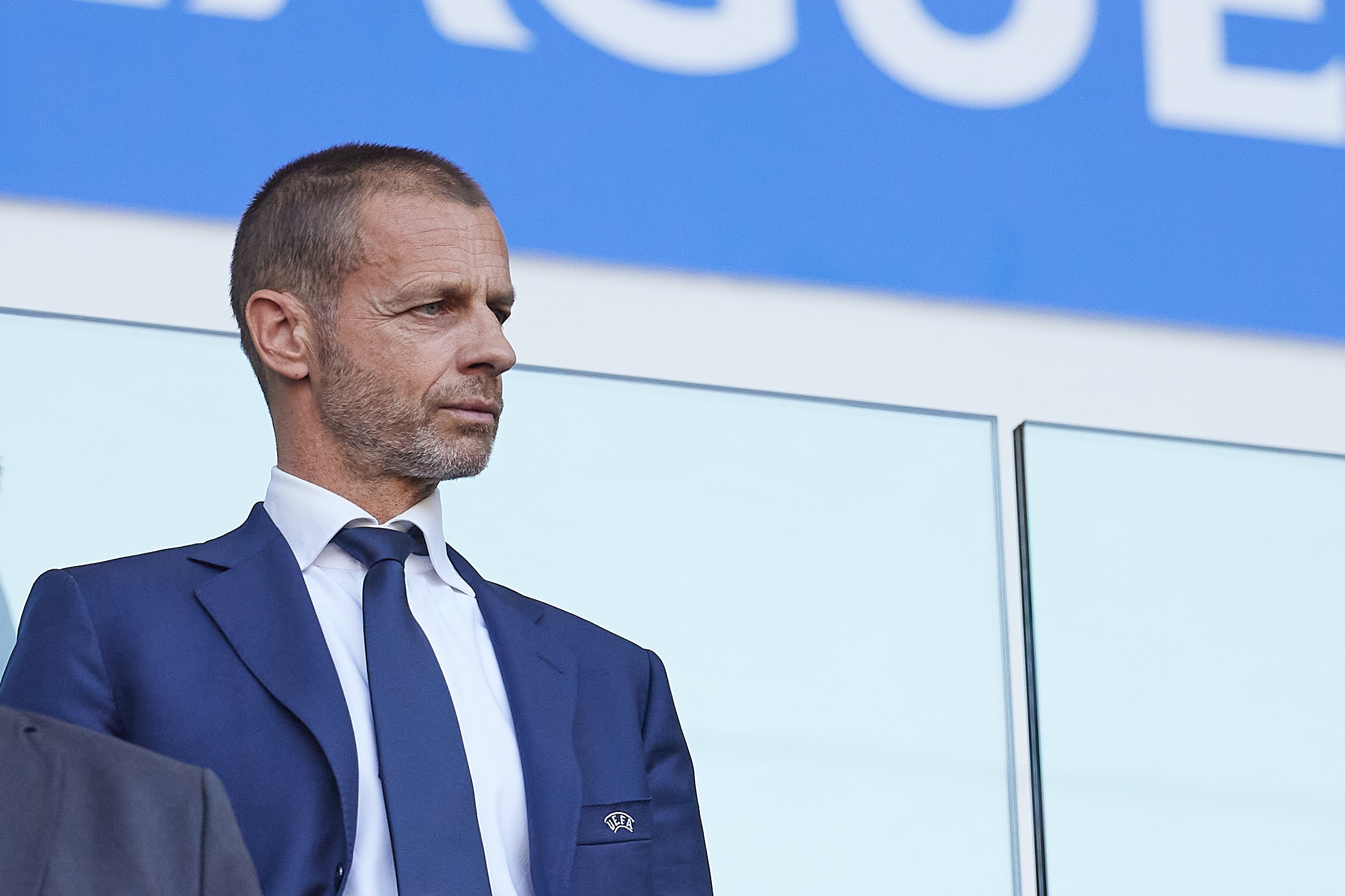 El presidente de la UEFA, Aleksander Čeferin. (Photo by Emmanuele Ciancaglini/Ciancaphoto Studio/Getty Images)