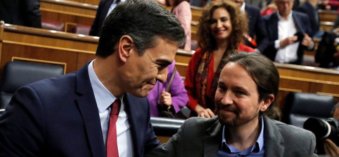 Pedro Sánchez, quien logró este martes la confianza del Congreso para un nuevo mandato como presidente del Gobierno