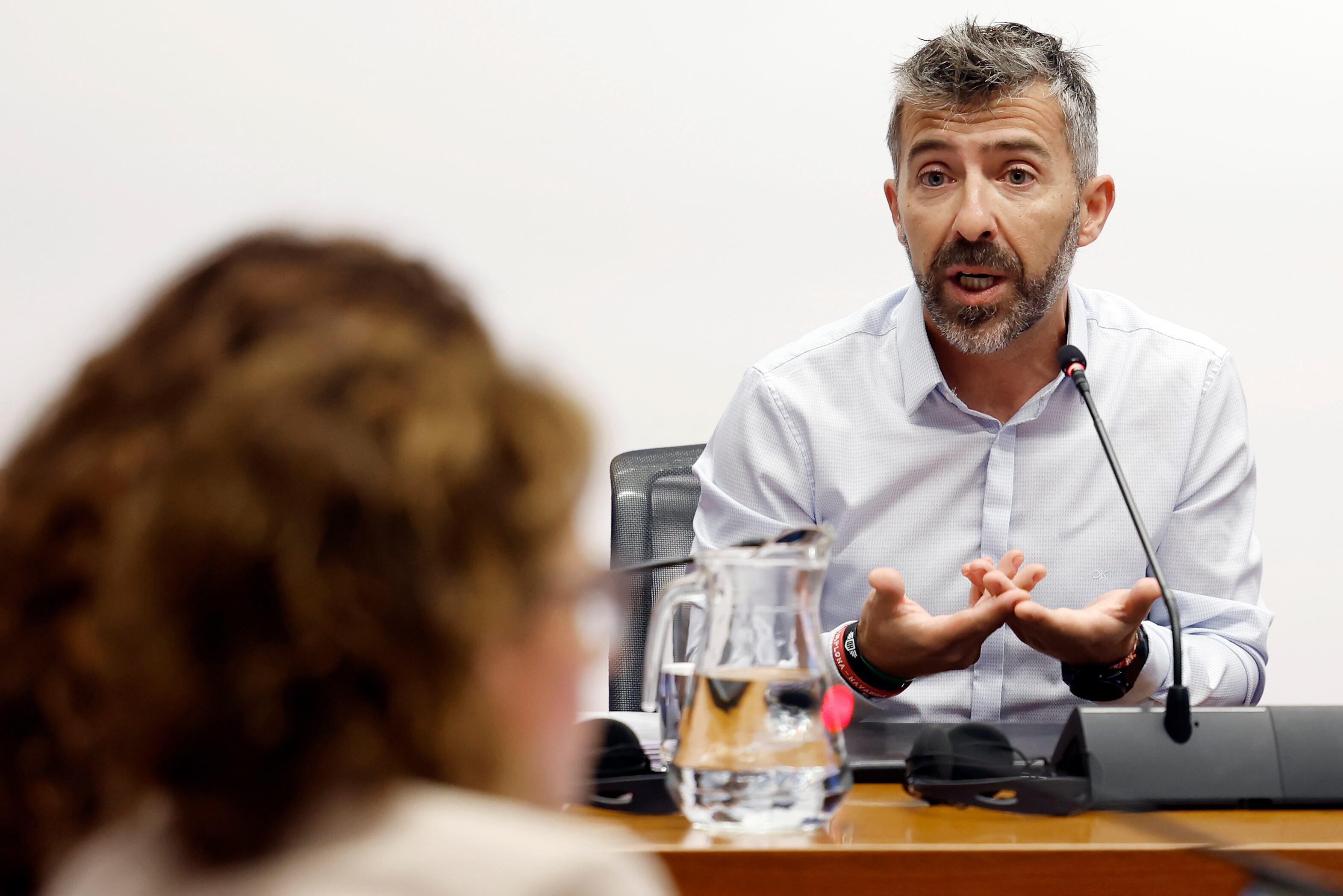 El ingeniero Francisco José Ansorena, vocal de la mesa de contratación de las obras de duplicidad de los túneles de Belate