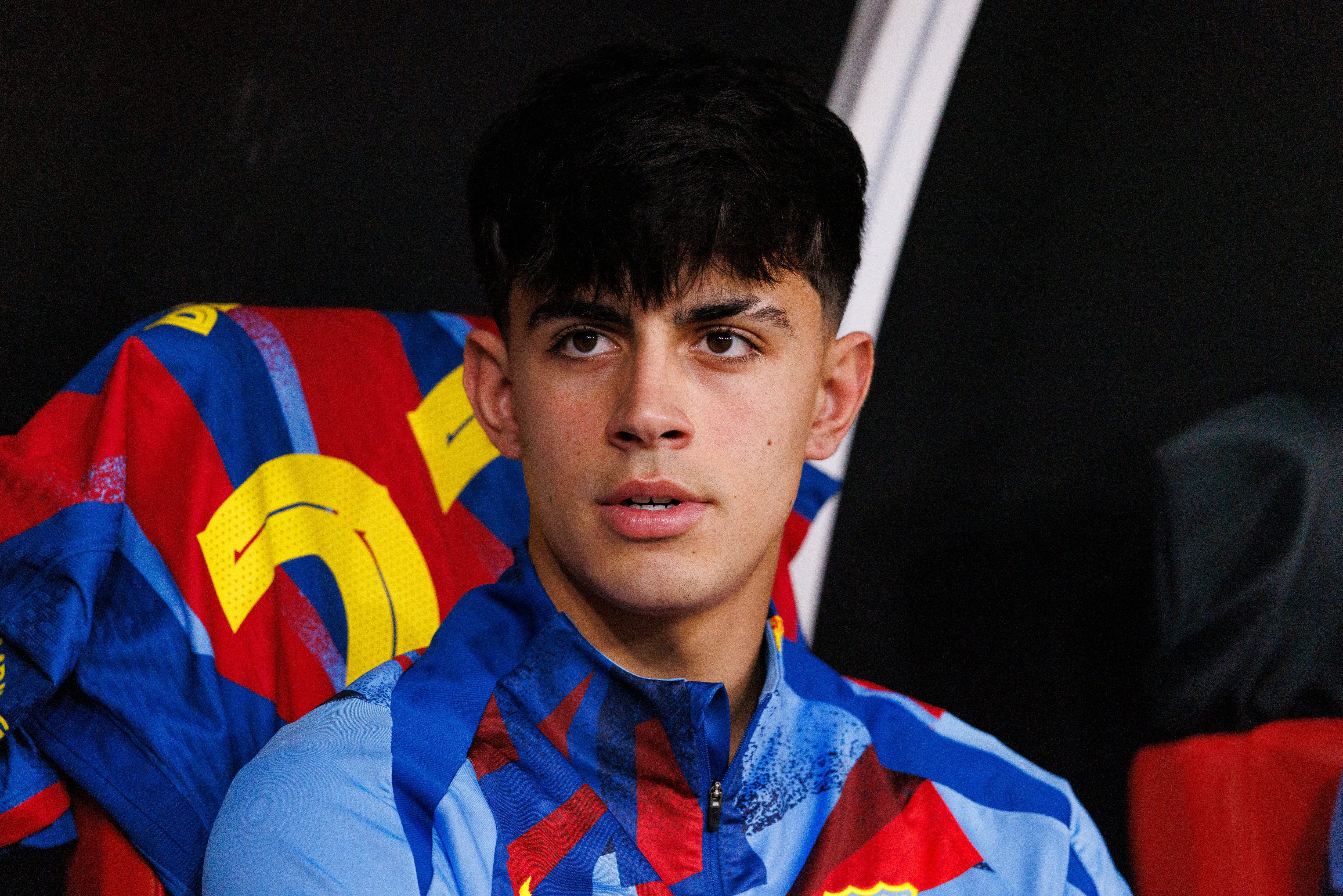 JEDDAH, SAUDI ARABIA - JANUARY 7: Marc Bernal of FC Barcelona