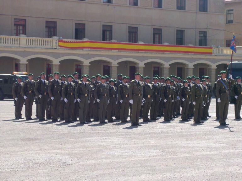 Miembros del Ejercito en el Cuartel Sancho Ramírez (foto de archivo)