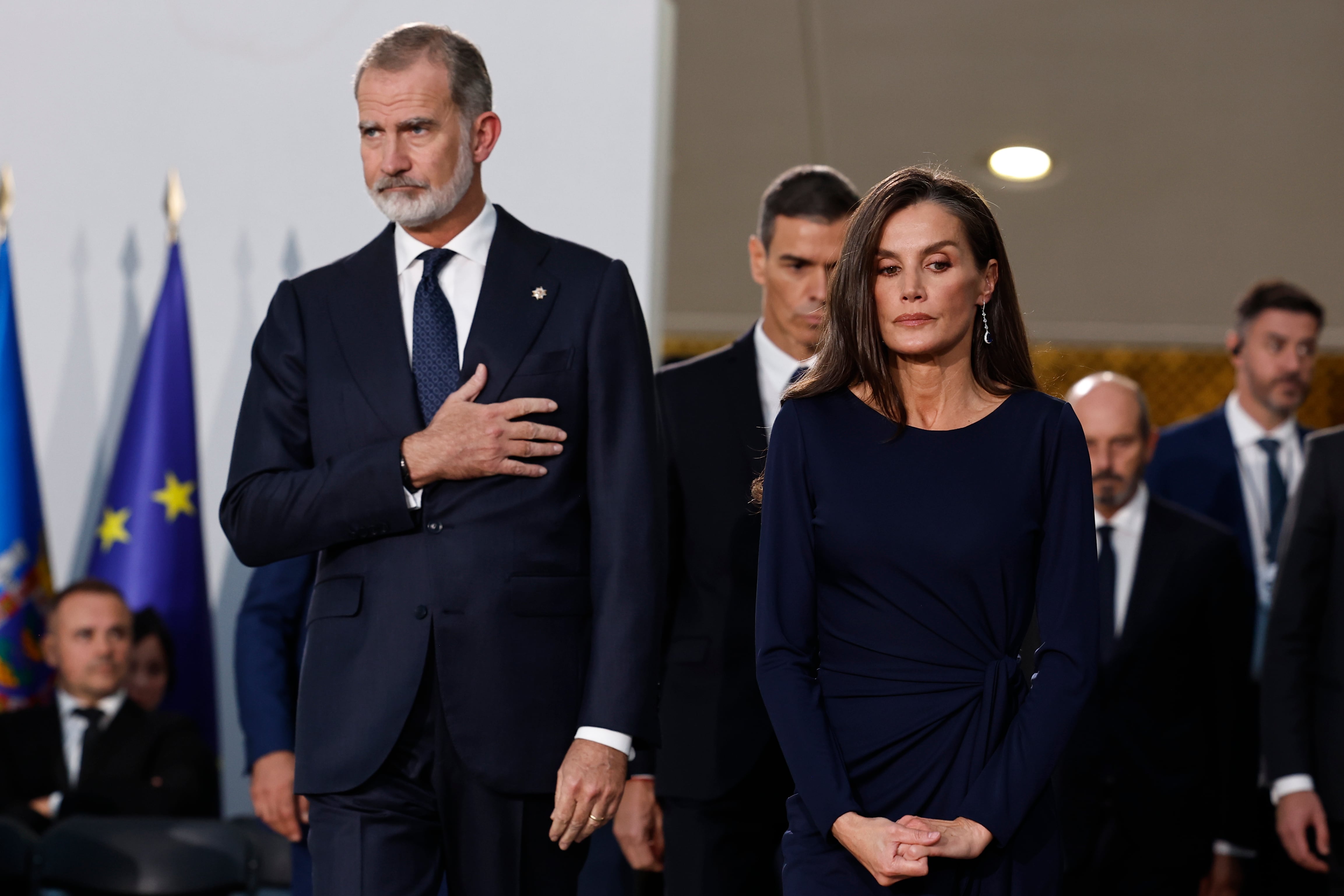 Felipe VI, en el funeral por las víctimas de la DANA: "Solo sé que hay un sentimiento de dolor sincero que nos une"