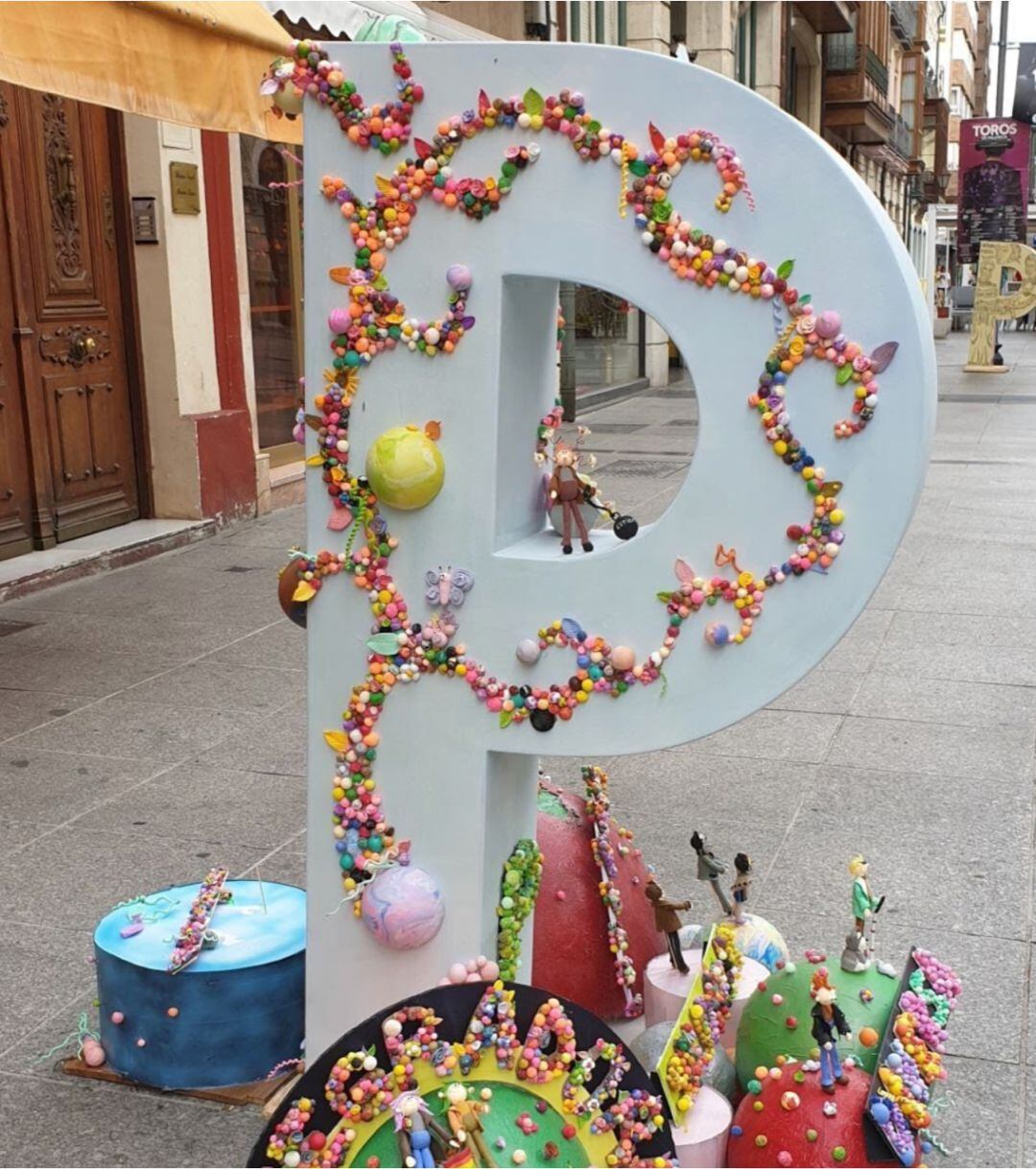 La 'P' de Hermanas Hospitalarias Palencia