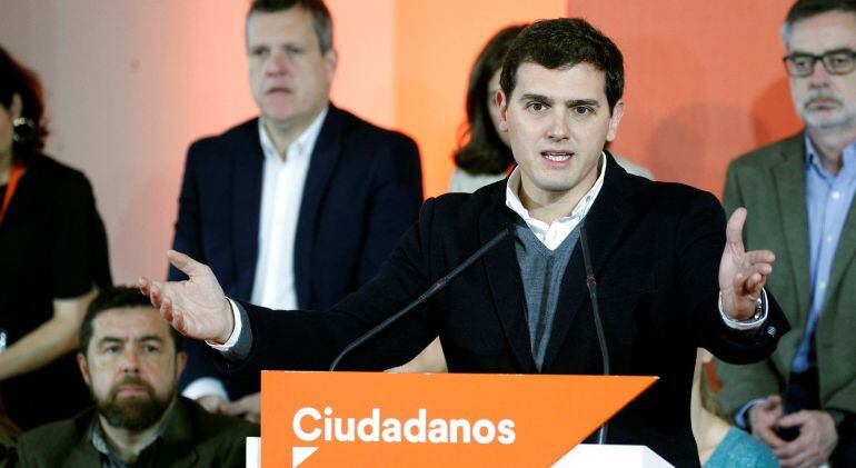 Albert Rivera, presidente de Ciudadanos