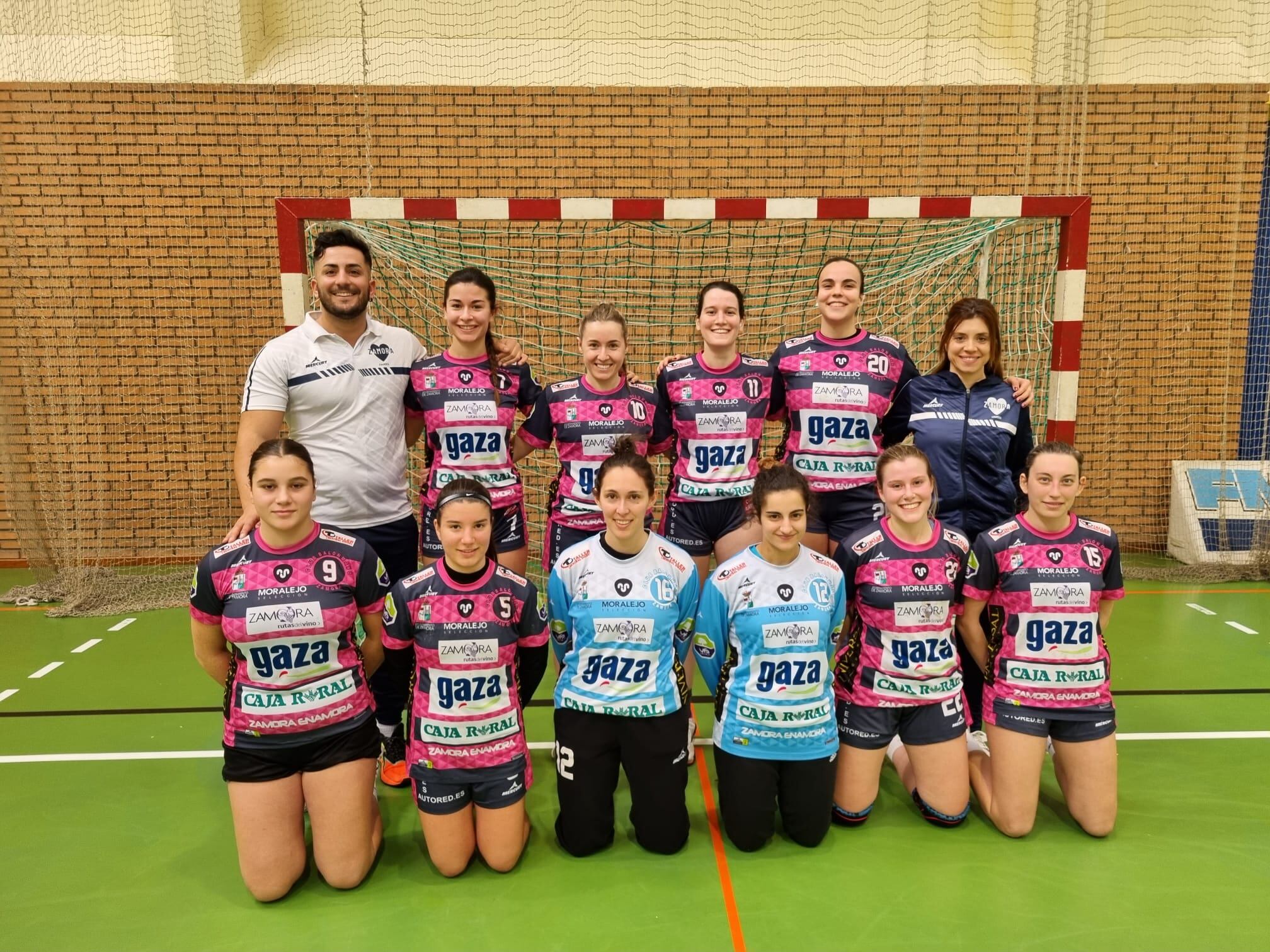 Sénior femenino del Balonmano Zamora